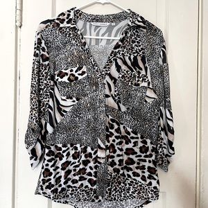 Cheetah Blouse